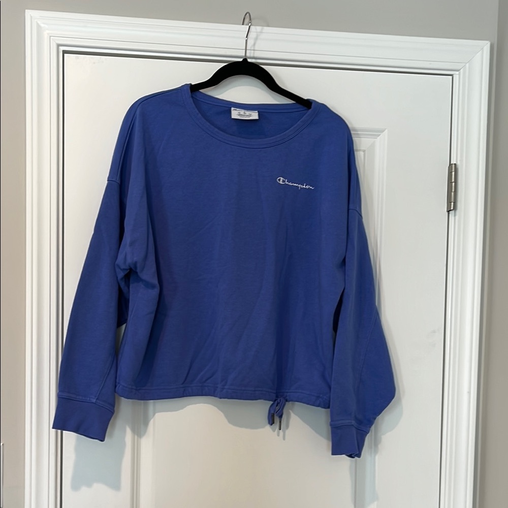 EUC! Lightweight Champion Relaxed Crew Neck Sweatshirt Size Large